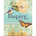 Inspire Bible Nlt, Filament Enabled (Leatherlike, Vintage Blue/Cream)