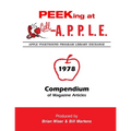 Peeking at Call-A.P.P.L.E. 1978: Compendium of Magazine Articles
