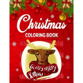 Christmas coloring book: Adult christmas coloring book for stress relief & relaxation.