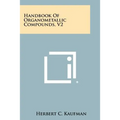 Handbook of Organometallic Compounds, V2