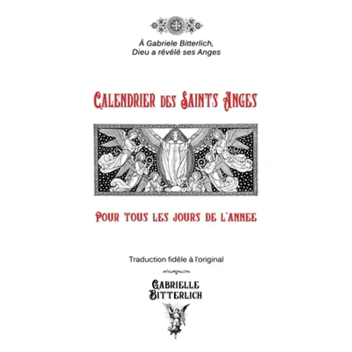Calendrier des Saints Anges