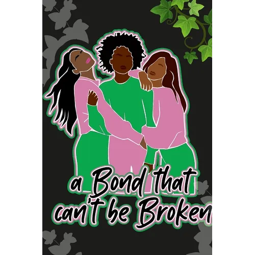 Notebook: Pink Green Ivy Designer College Ruled Lined Blank Notebook Journal Notepad, Sisterhood Paraphernalia; Alpha Kappa Alpha Themed; AKA themed