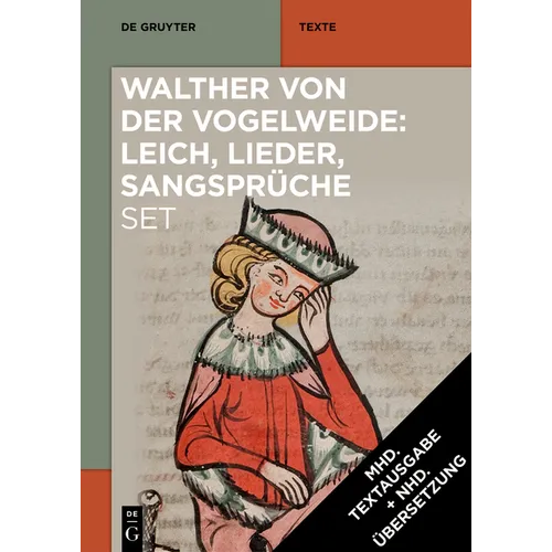 [Set: Walther Von Der Vogelweide: Leich, Lieder, Sangsprüche] - Paperback