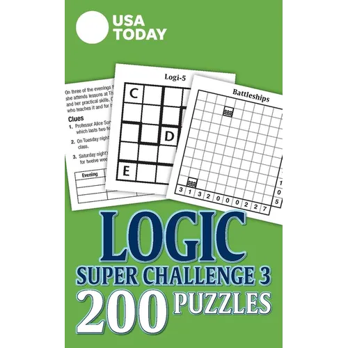 USA Today Logic Super Challenge 3: 200 Puzzles