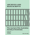 Archives and Manuscripts Vol. 50 No. 2