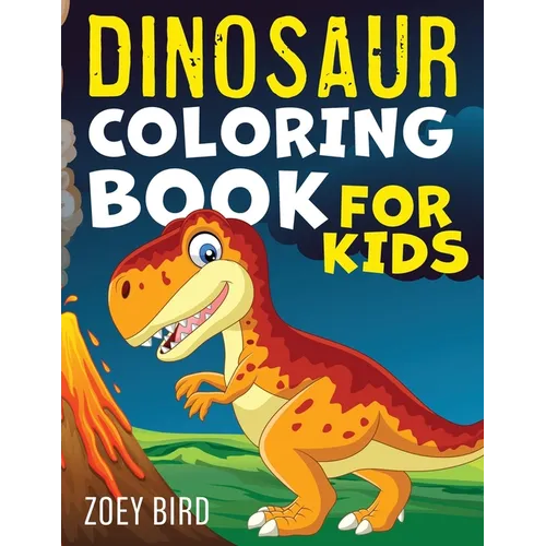 Dinosaur Coloring Book for Kids: Coloring Activity for Ages 4 - 8
