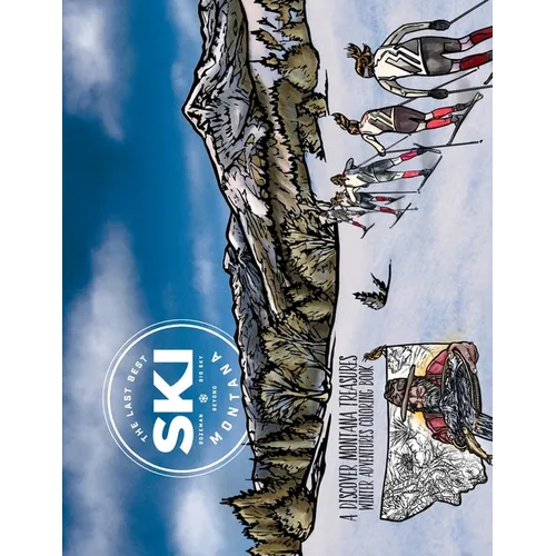 SKI Montana Coloring Book: Bozeman, Big Sky & Beyond