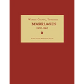Warren County, Tennessee, Marriages 1852-1865