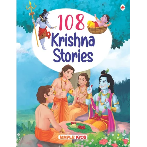 Story Book for Kids - 108 Krishna Stories (Illustrated)