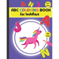 ABC coloring book for toddlers 2-4 years: Fun Coloring Books for Toddlers & Kids Ages 2, 3 & 4.