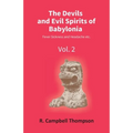 The Devils And Evil Spirits Of Babylonia: Fever Sickness And Headache Etc. (Vol.2Nd)