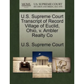 U.S. Supreme Court Transcript of Record Village of Euclid, Ohio, V. Ambler Realty Co